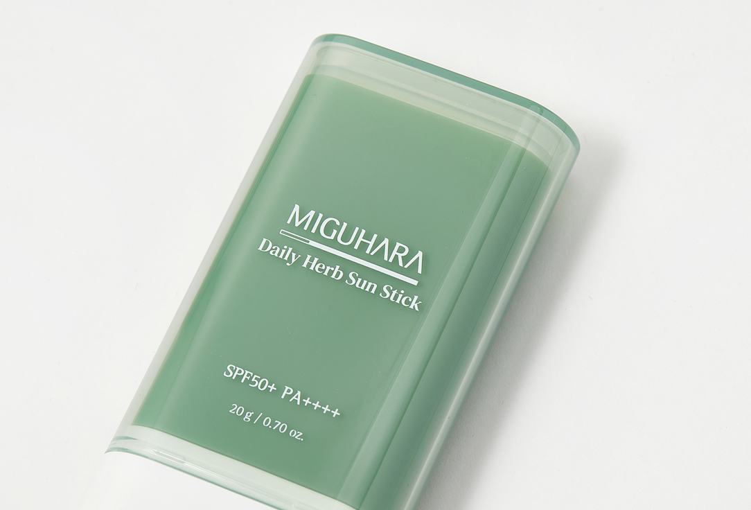 MIGUHARA Moisturizing Face Stick SPF 50+ PA++++ Daily Herb Sun Stick 20 g MIGUHARA Moisturizing Face Stick SPF 50+ PA++++ Daily Herb Sun Stick
