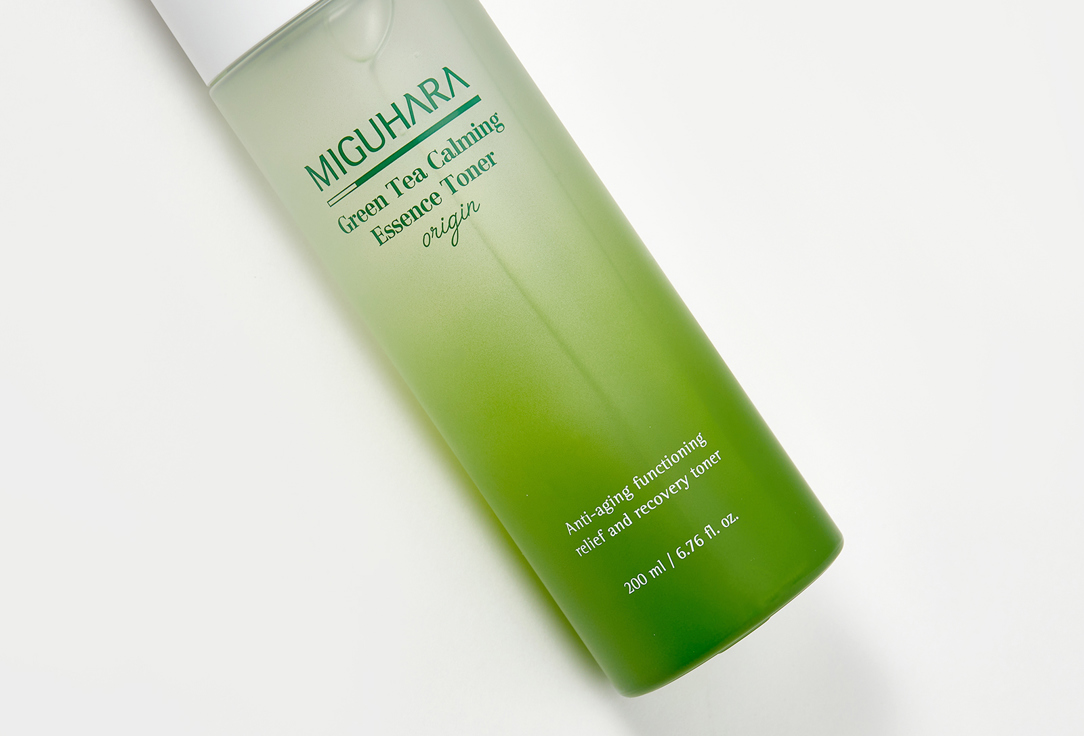 MIGUHARA Soothing Face Toner Green Tea Calming Essence Toner origin 200 ml MIGUHARA Soothing Face Toner Green Tea Calming Essence Toner origin