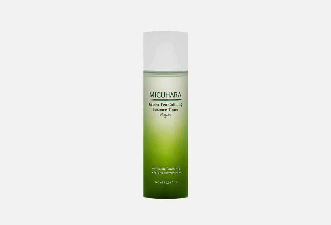 MIGUHARA Soothing Face Toner Green Tea Calming Essence Toner origin 200 ml MIGUHARA Soothing Face Toner Green Tea Calming Essence Toner origin