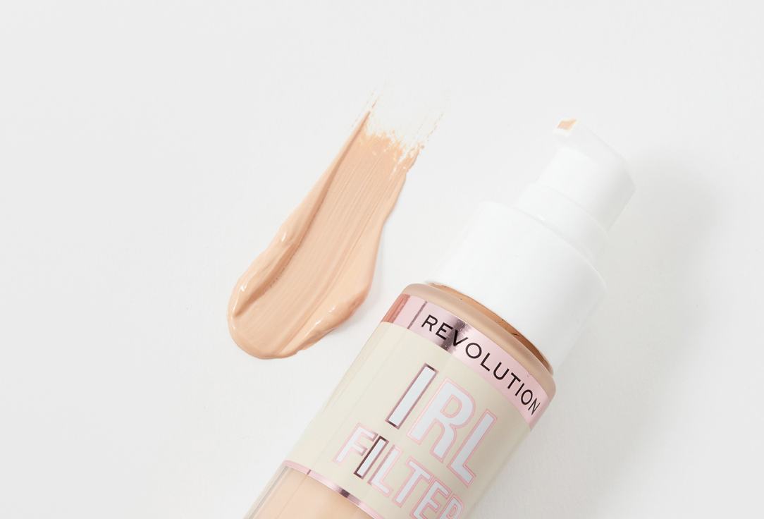 MakeUp Revolution Long-lasting Matte Liquid Foundation Irl Filter