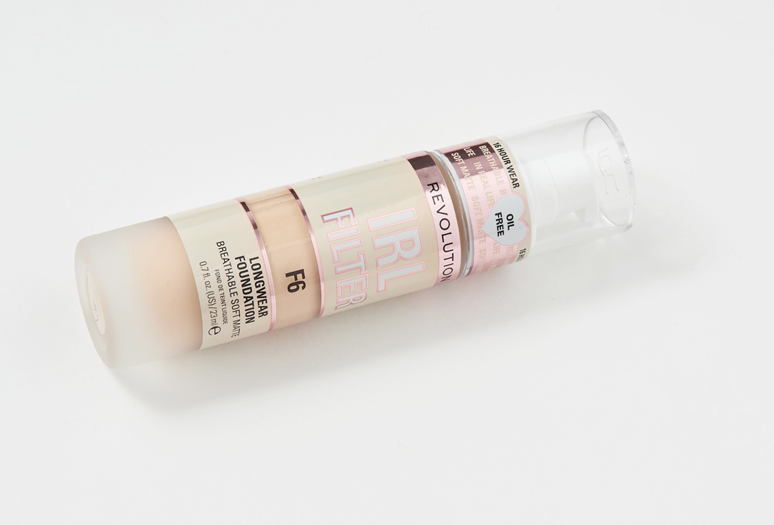 MakeUp Revolution Long-lasting Matte Liquid Foundation Irl Filter