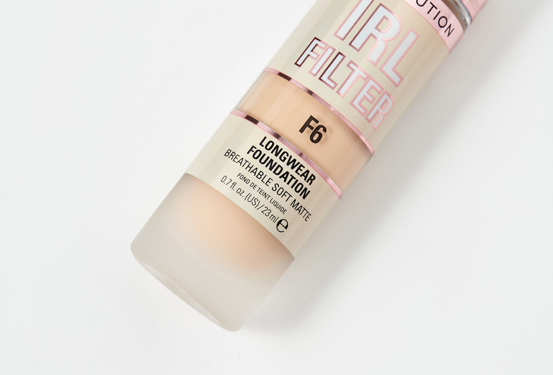 MakeUp Revolution Long-lasting Matte Liquid Foundation Irl Filter