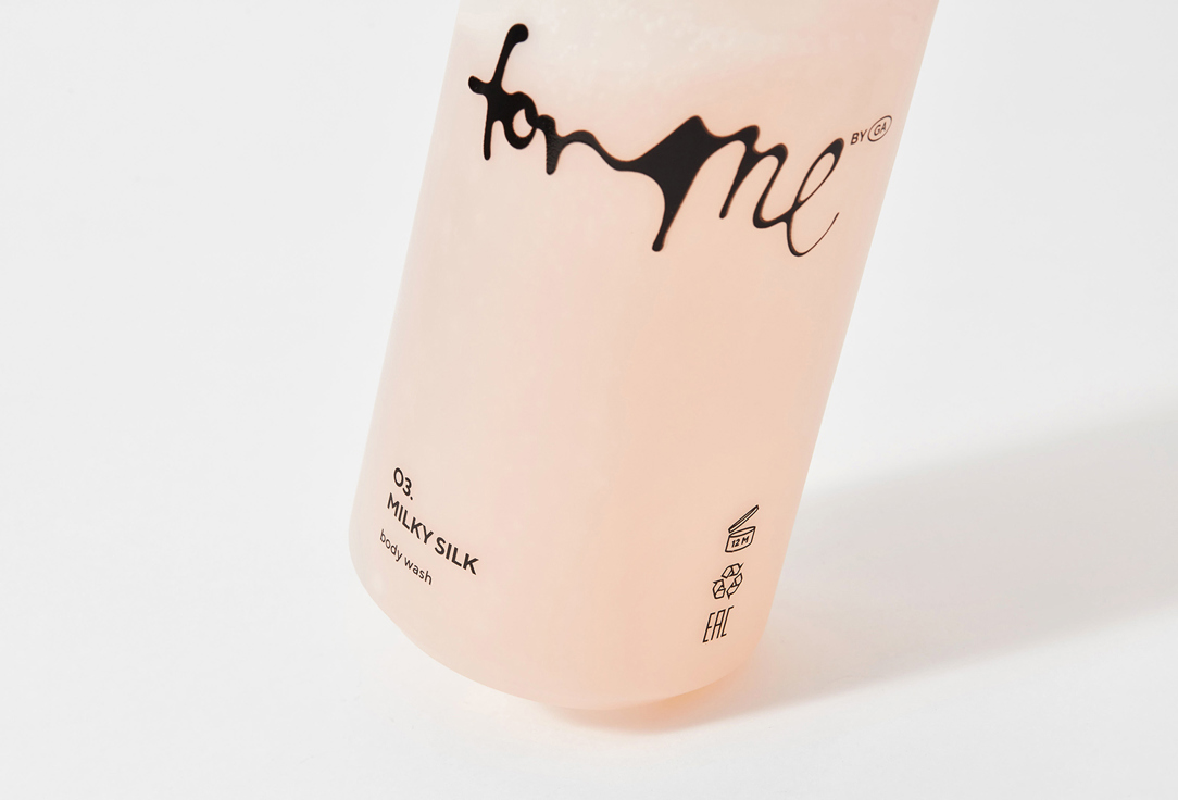 For me by gold apple Shower gel 03.Milky silk
