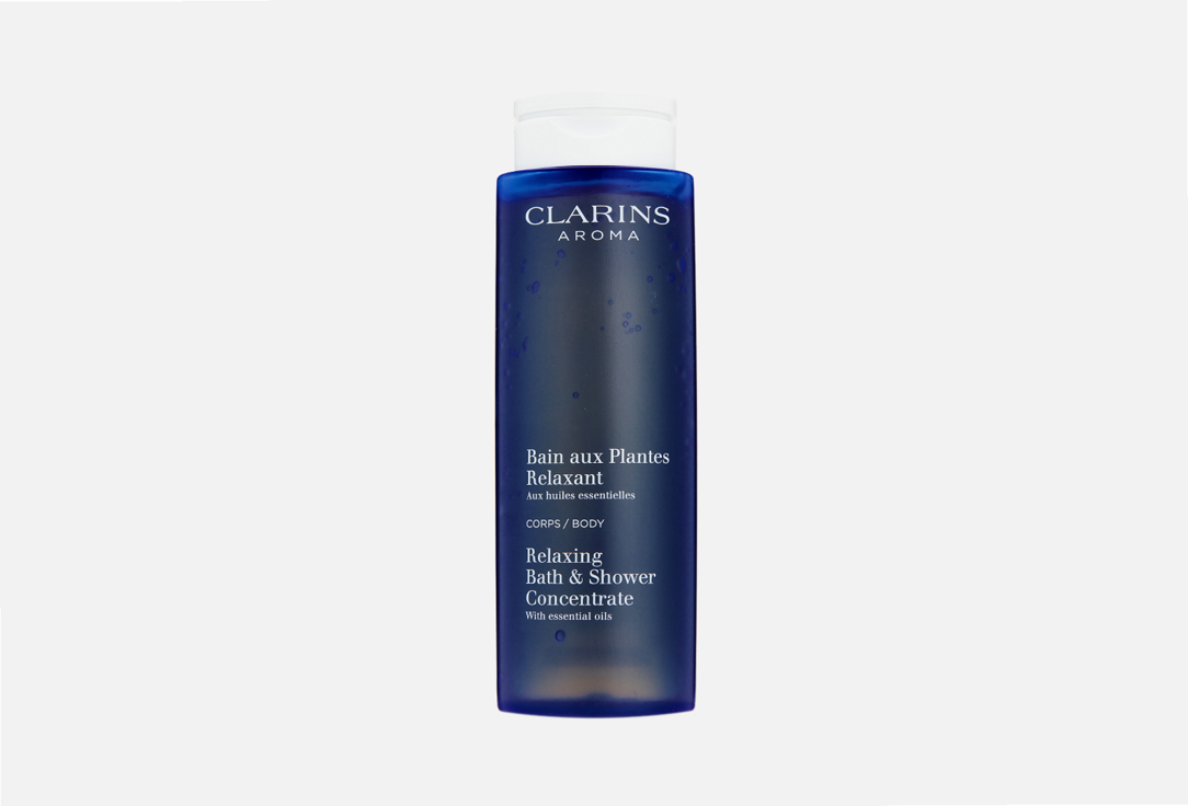 Clarins bath and shower foam based on plant extracts Relax Bath & Shower 