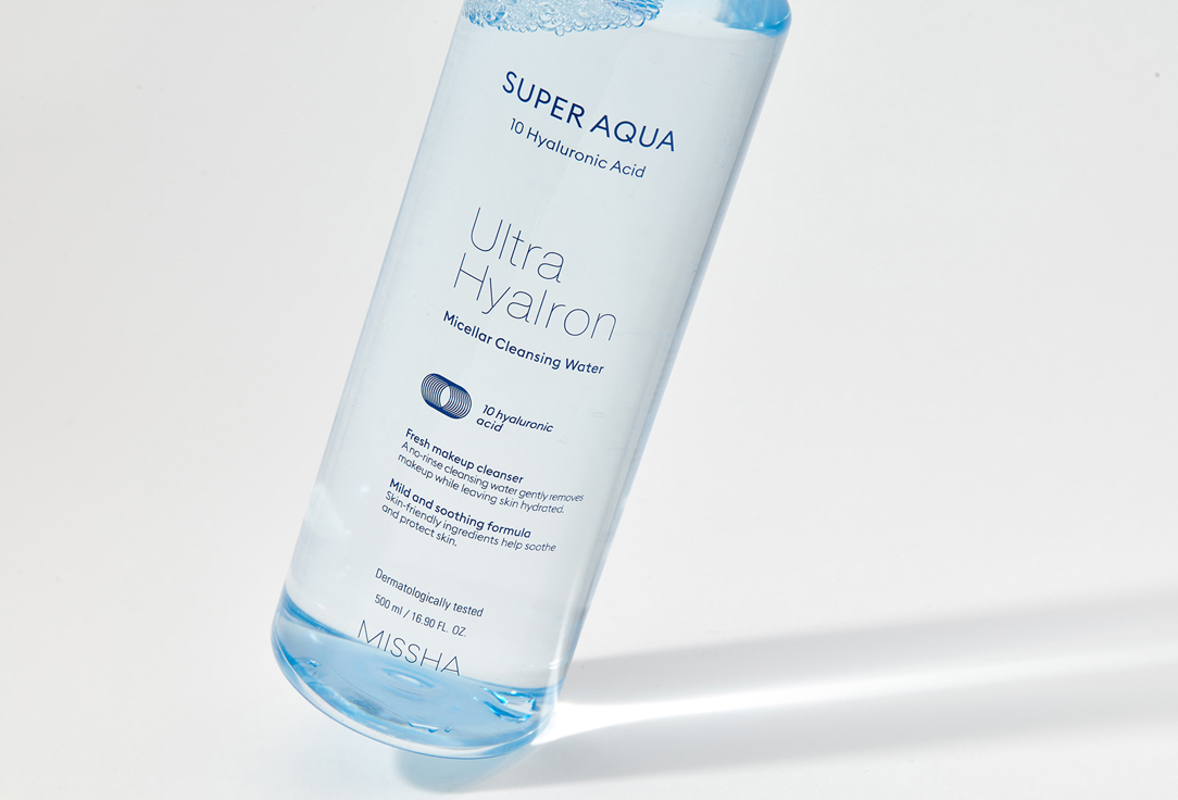 Missha Micellar Cleansing Water Super Aqua Ultra Hyalron