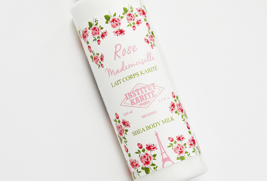 INSTITUT KARITE PARIS Scented shea body milk Rose Mademoiselle