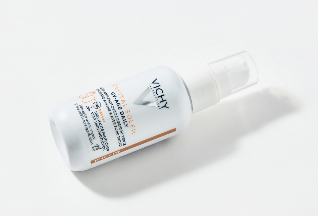 Vichy Tinted Anti-Ageing Sunscreen SPF 50+ PA ++++ Capital Soleil UV-Age