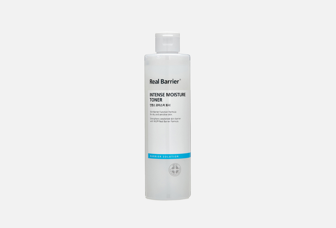 Real Barrier Face Moisture Toner removes dead cells for deep hydration Intense