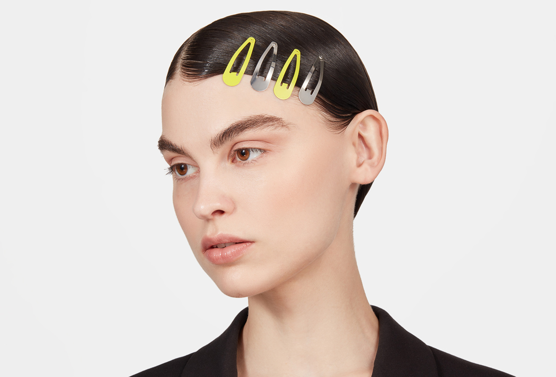 For me by gold apple Hair clips Snap clips