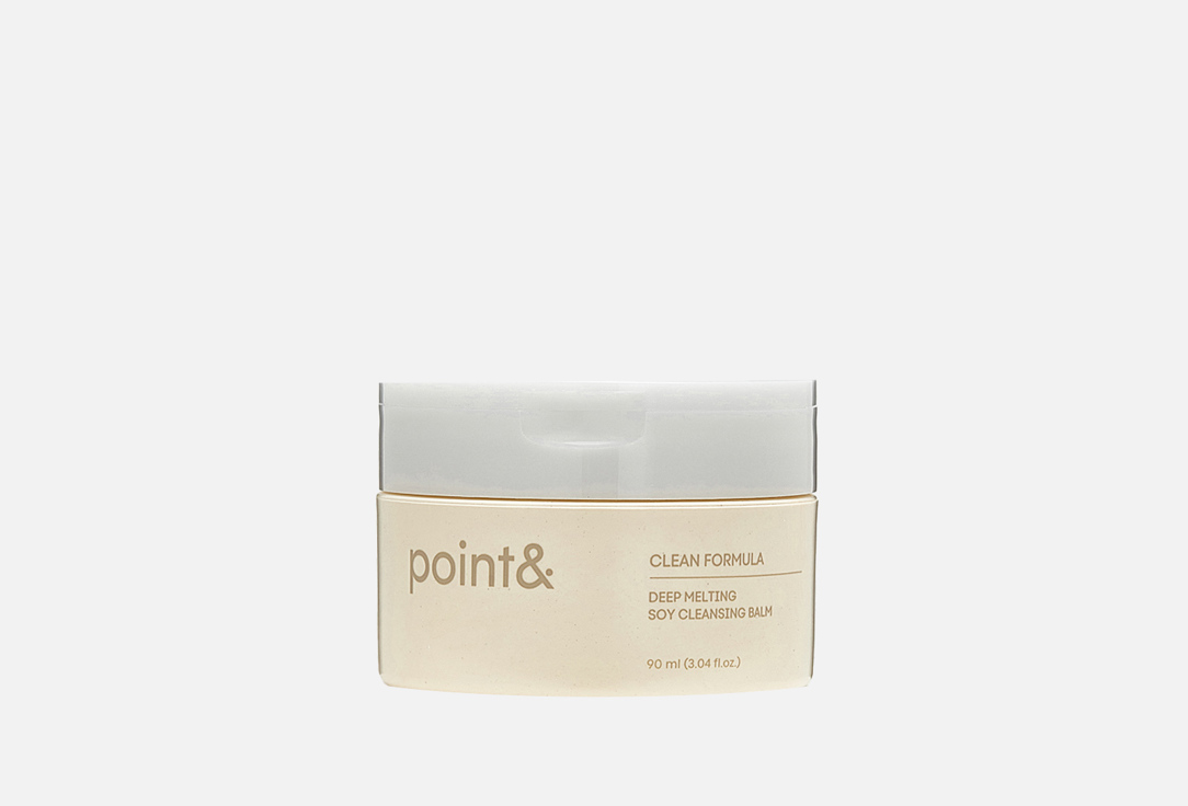 point& Face cleansing balm Deep Melting Soy