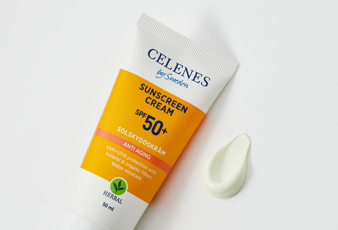 CELENES Face cream spf50+ Anti-aging