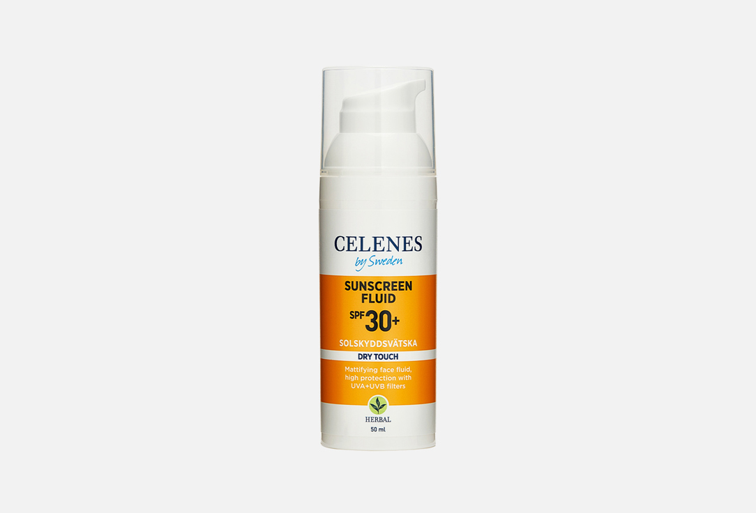 CELENES Sunscreen fluid spf30+ Herbal