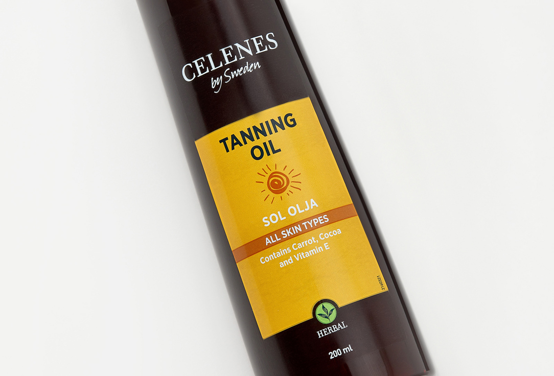 CELENES Body tanning oil Sol olja