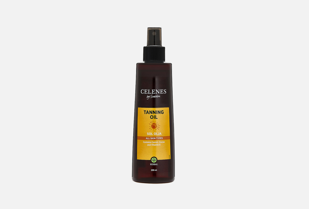 CELENES Body tanning oil Sol olja