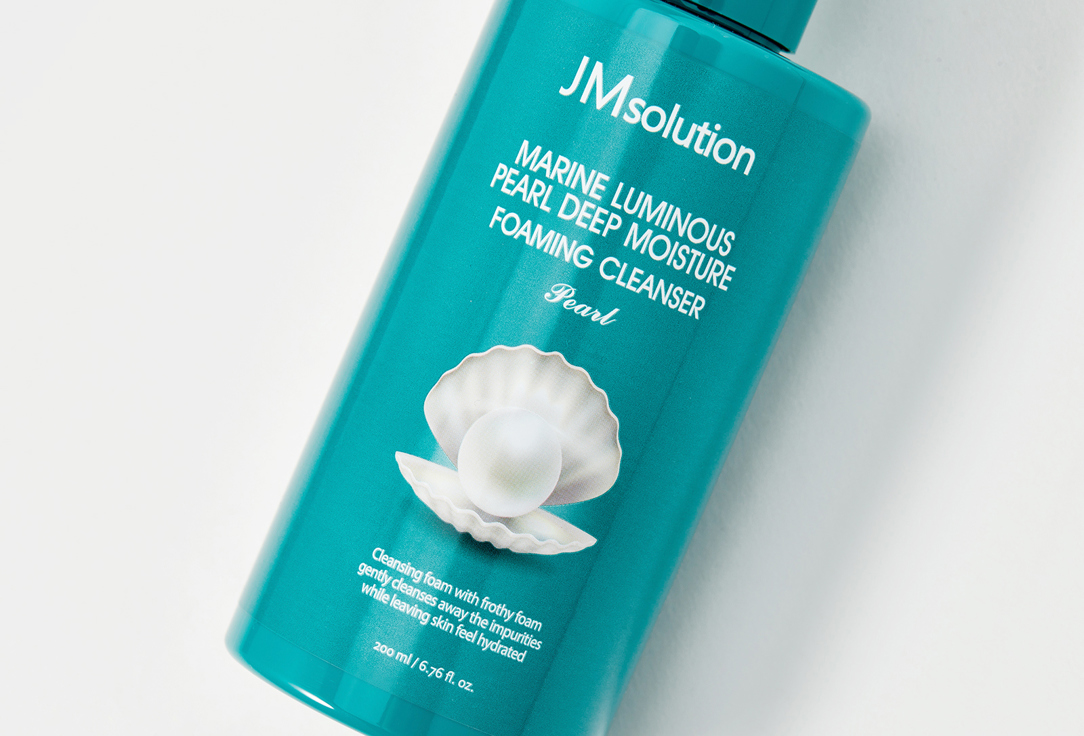 JMsolution Hydrating facial cleansing goam Marine Luminous Deep Moisture Foaming Cleanser Pearl