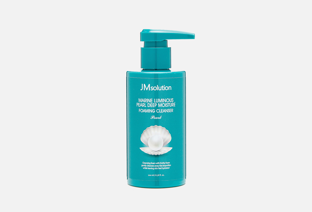 JMsolution Hydrating facial cleansing goam Marine Luminous Deep Moisture Foaming Cleanser Pearl