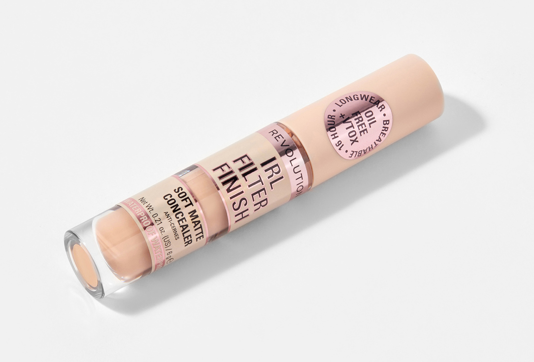 MakeUp Revolution Long-lasting Liquid Concealer Irl Filter Finish