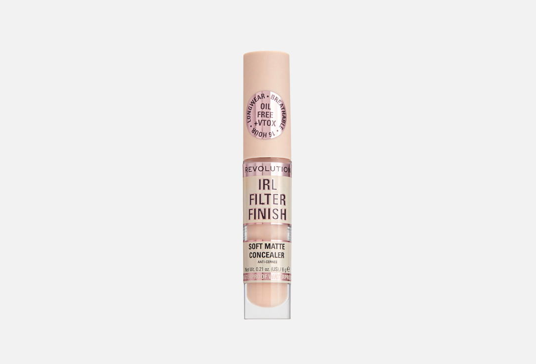 MakeUp Revolution Long-lasting Liquid Concealer Irl Filter Finish