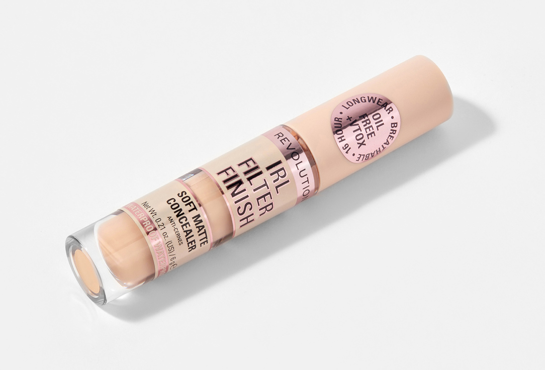 MakeUp Revolution Long-lasting Liquid Concealer Irl Filter Finish