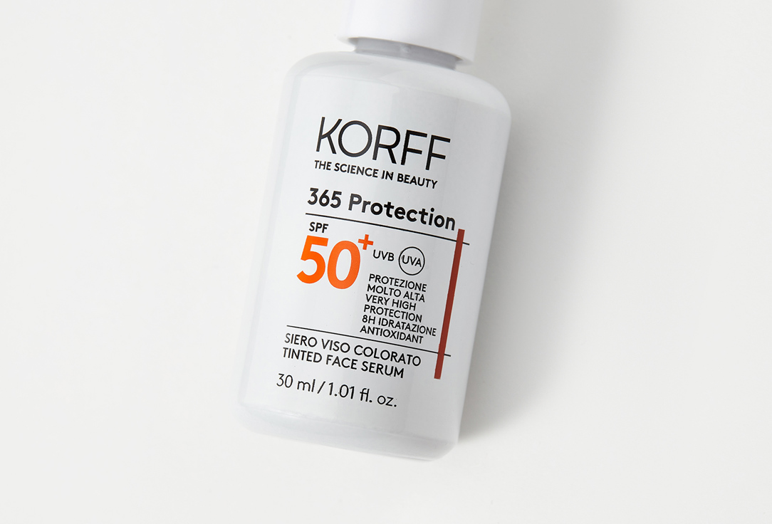 KORFF Face Serum SPF50+ 365 Protection Tinted Face Serum