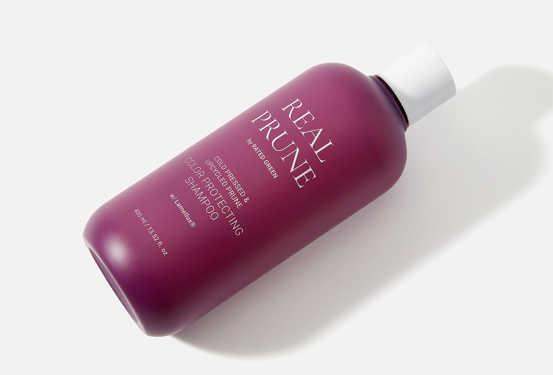 RATED GREEN Hydrating & Color Protecting Shampoo REAL PRUNE Cold Pressed & Upcycled Prune Oil
