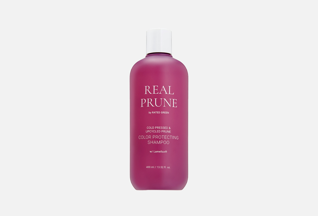RATED GREEN Hydrating & Color Protecting Shampoo REAL PRUNE Cold Pressed & Upcycled Prune Oil