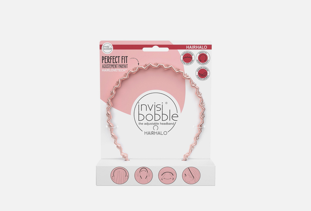 Invisibobble Headband Pink sparkle