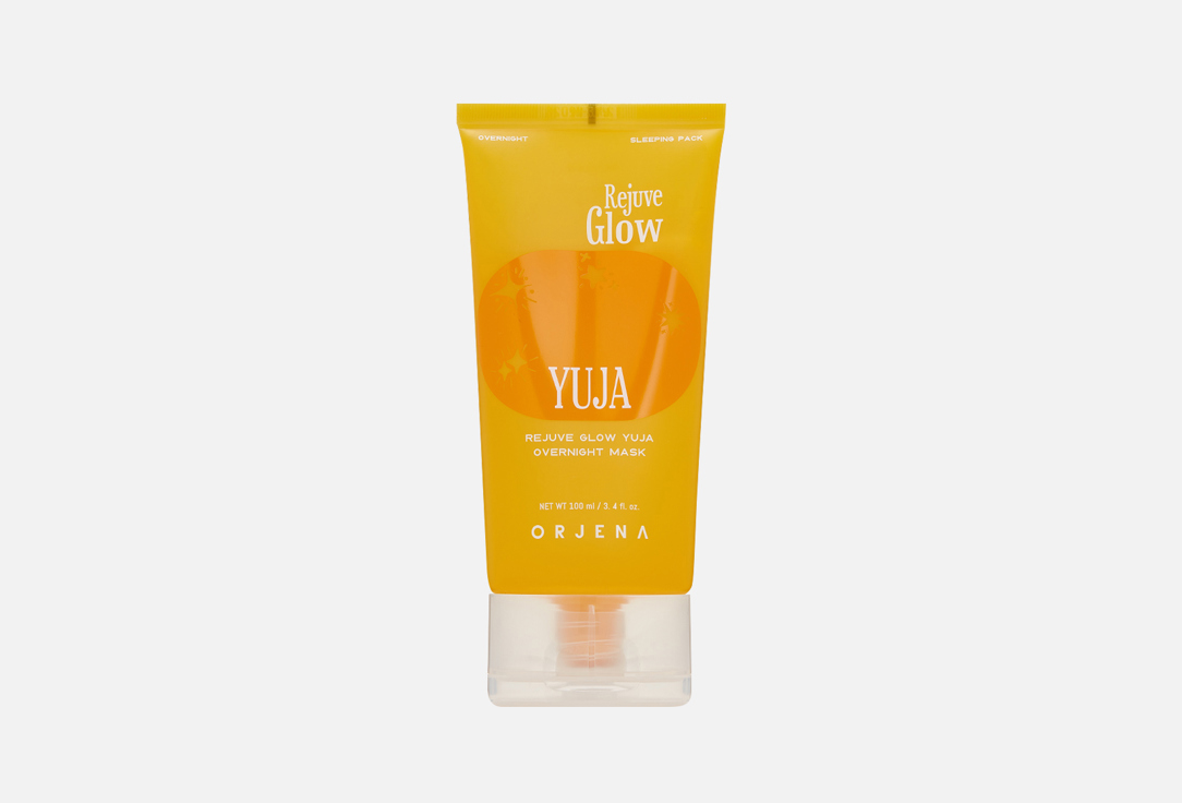 ORJENA Nourishing face gel mask Rejuve Glow Yuja Overnight