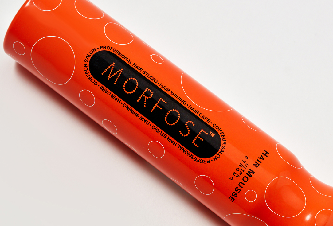 Morfose Hair Mousse Prepare And Gently Style With Mousse