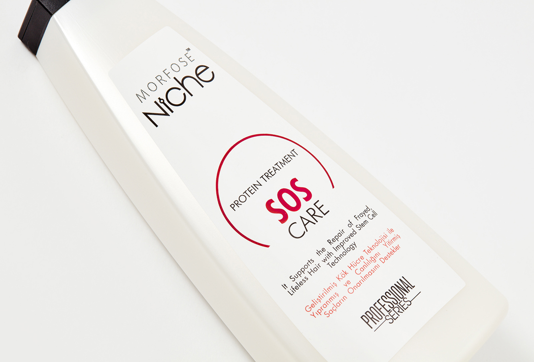 Morfose Niche Protein Treatment Sos Care Regeneration Damaged Hair With Collagen And Silk