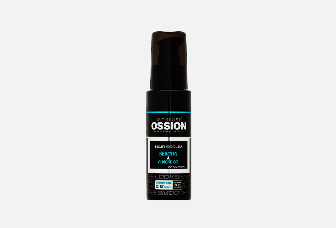 Morfose Ossion Hair Serum Keratin&Almond Oil Regenerating And Protective Serum For Damaged Hair