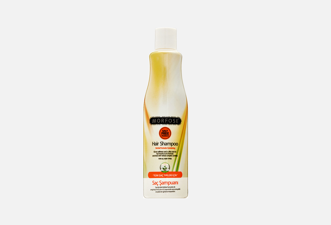 Morfose Herbal Hair Shampoo Salt Free Salt-Free Shampoo To Improve Condition All Hair Types