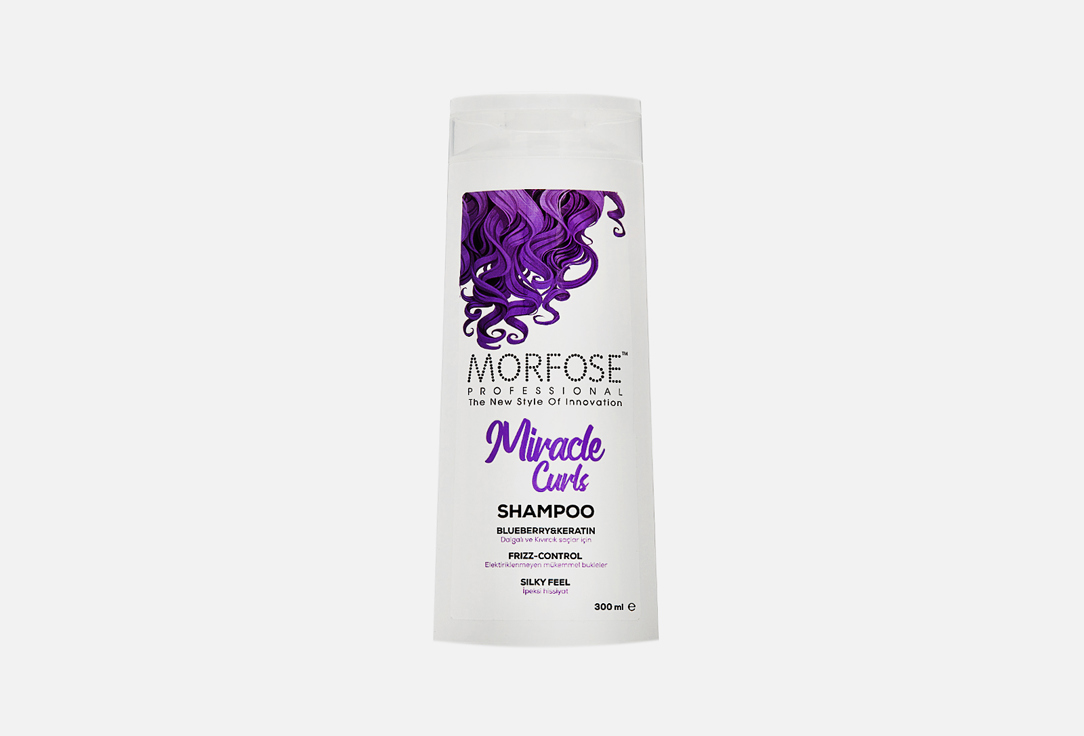 Morfose Miracle Curls Shampoo Clean Reduce Frizz And Enhance Elasticity