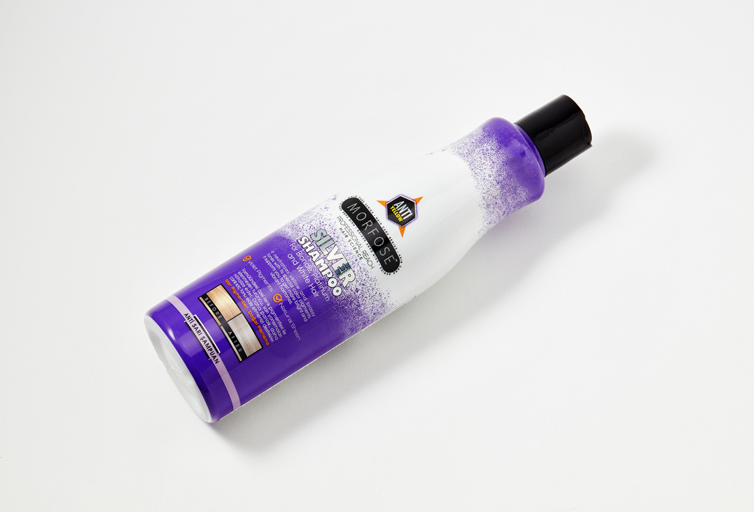 Morfose Silver Shampoo Purple Shampoo To Neutralize Color And Glow Gray Hair