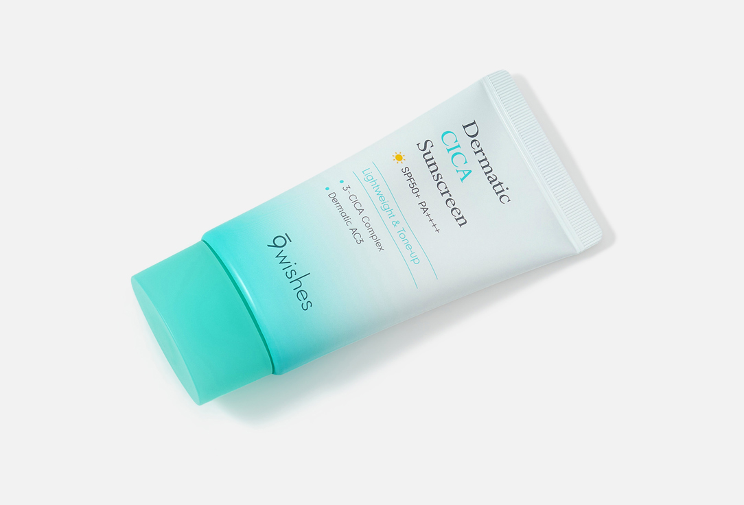 9 wishes Sunscreen spf 50+ pa++++ Dermatic Cica