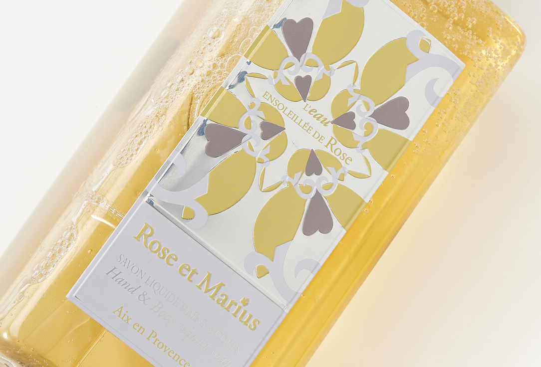 Rose et Marius Liquid soap for hands and body L’eau ensoleillée de Rose