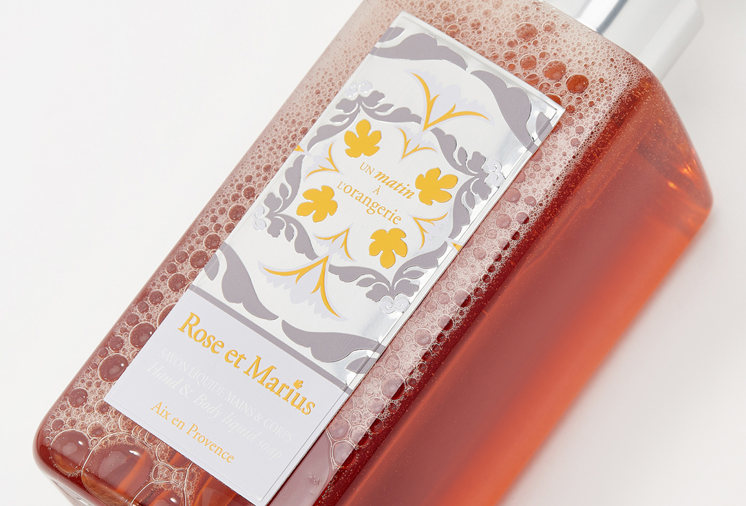 Rose et Marius Liquid soap for hands and body Un matin à l’orangerie