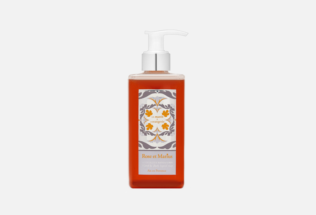 Rose et Marius Liquid soap for hands and body Un matin à l’orangerie