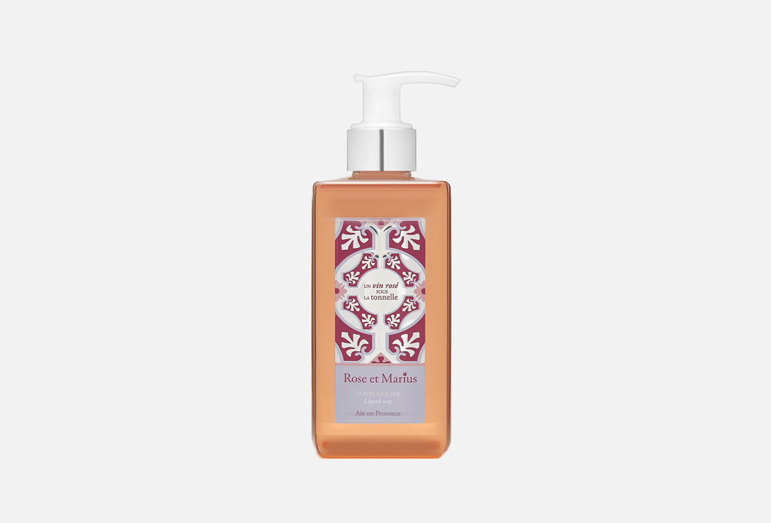 Rose et Marius Liquid soap for hands and body Un vin rosé sous la tonnelle