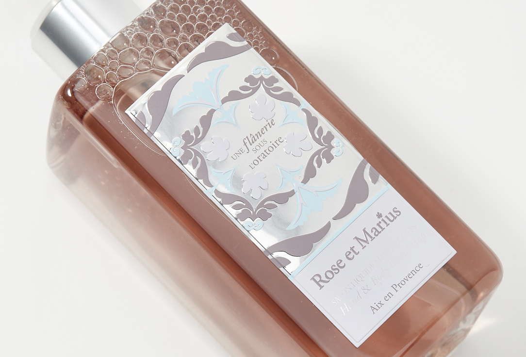 Rose et Marius Liquid soap for hands and body Une flânerie sous l’oratoire