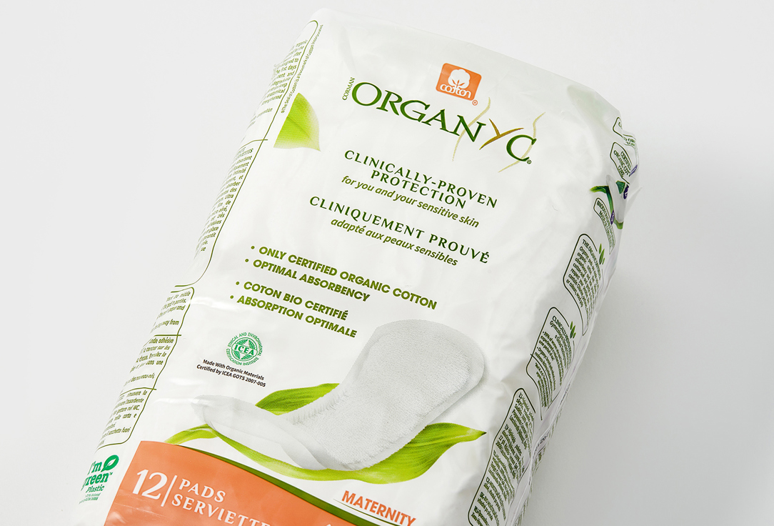 Organyc Pads For postpartum use