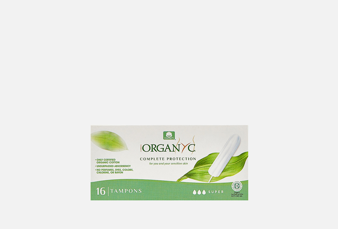 Organyc Tampons Super tampons