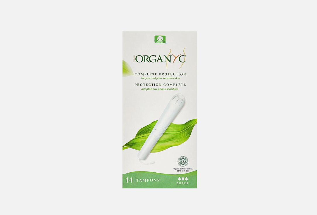 Organyc Tampons Applicator tampons (Super)