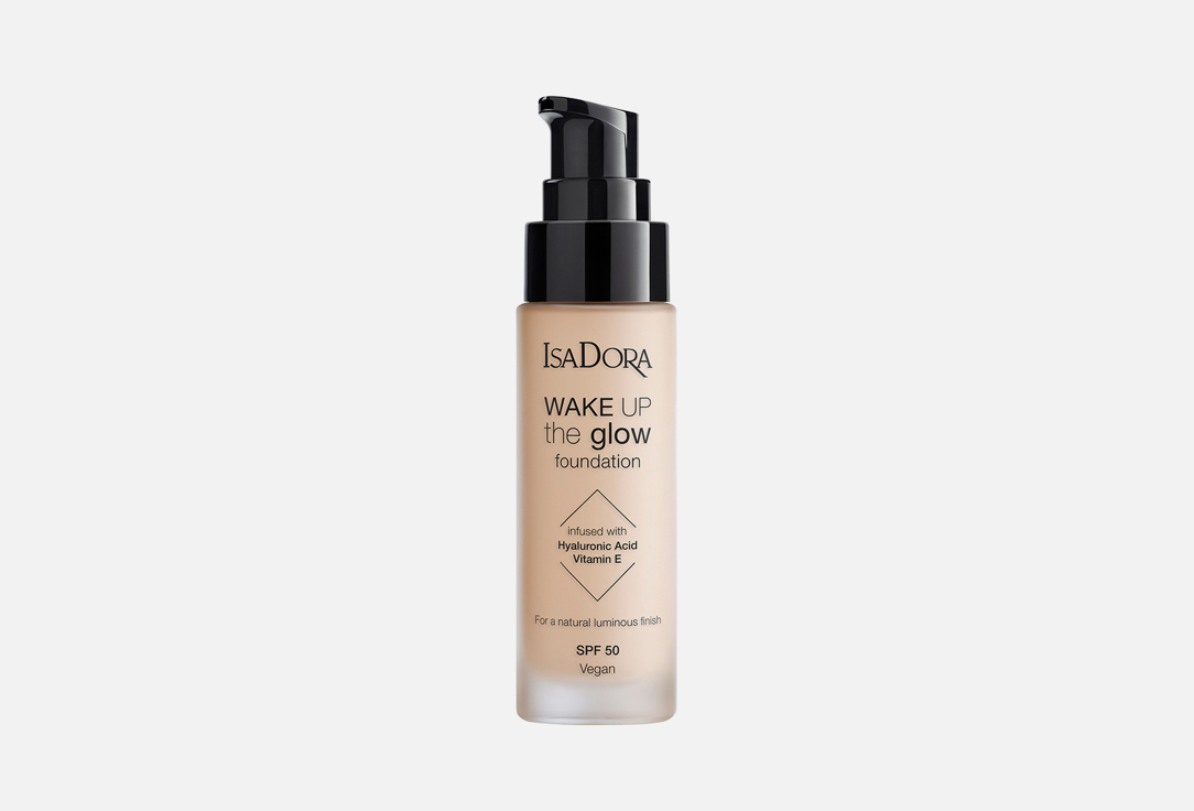 IsaDora Nourishing foundation spf50 The wake up the glow