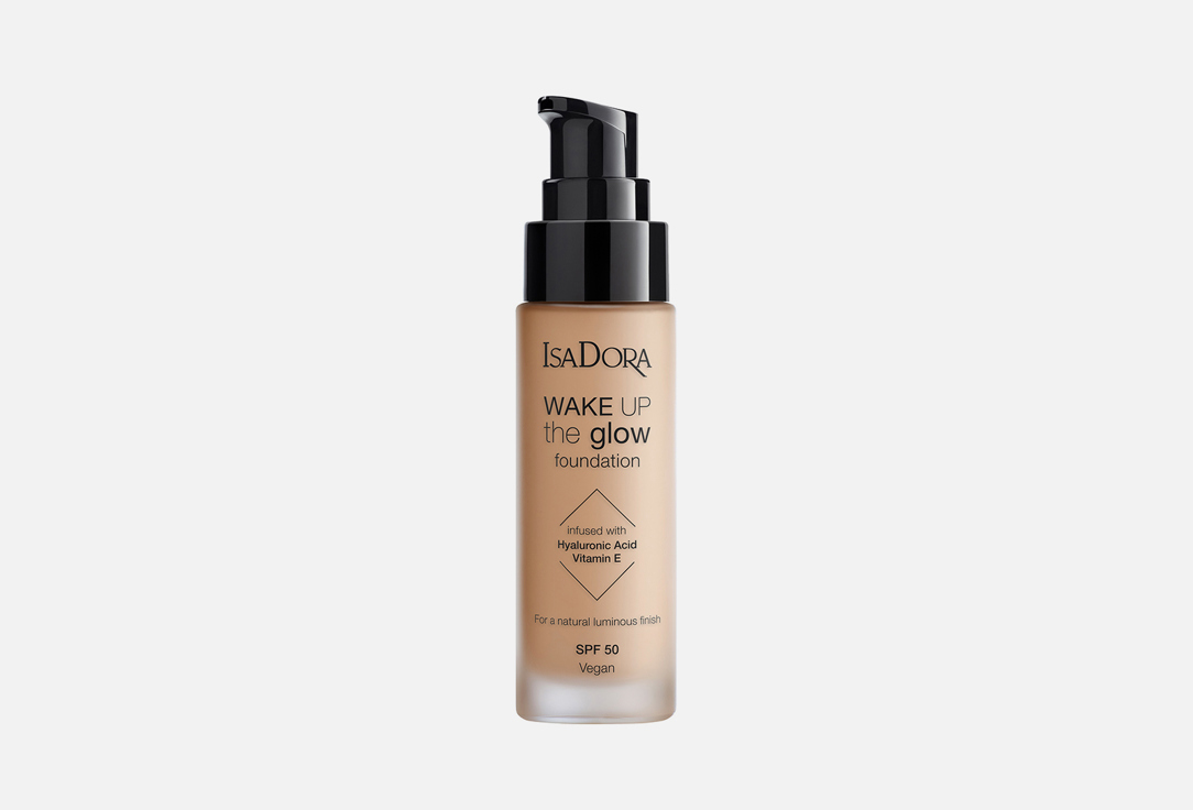 IsaDora Nourishing foundation spf50 The wake up the glow