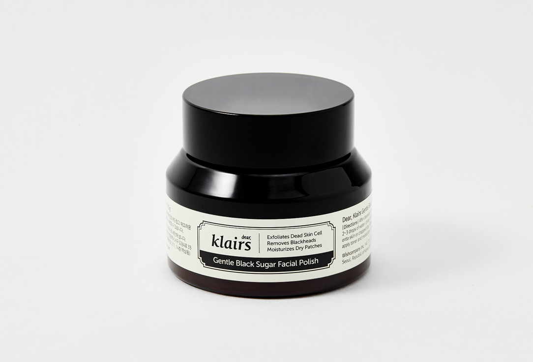 Dear, klairs Face scrub Gentle Black Sugar