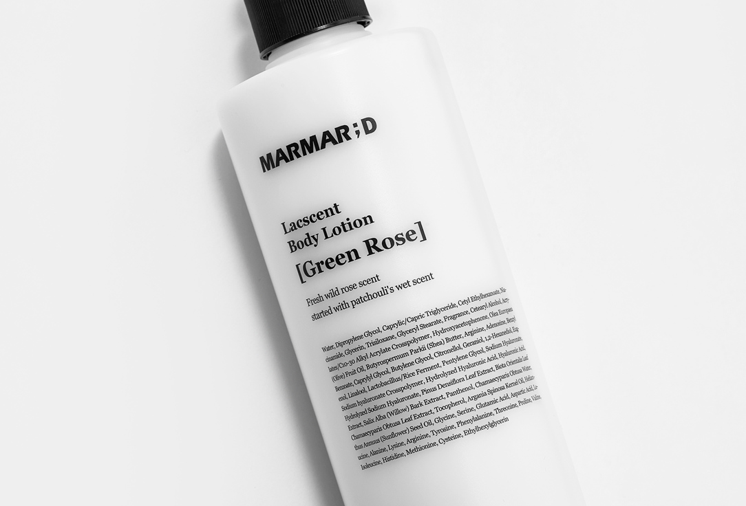 Marmard Perfumed Body Lotion Green Rose