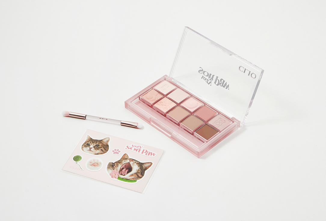 Clio Eyeshadow Palette Lazy soft paw