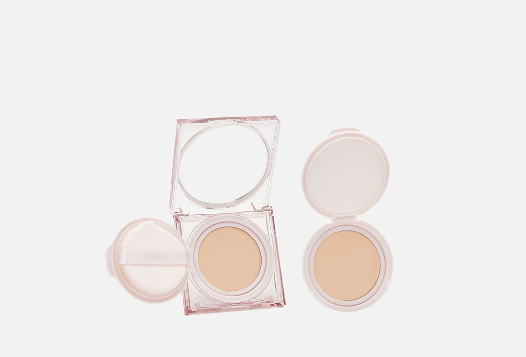 Clio Glow Cushion Foundation SPF50+ Kill cover mesh