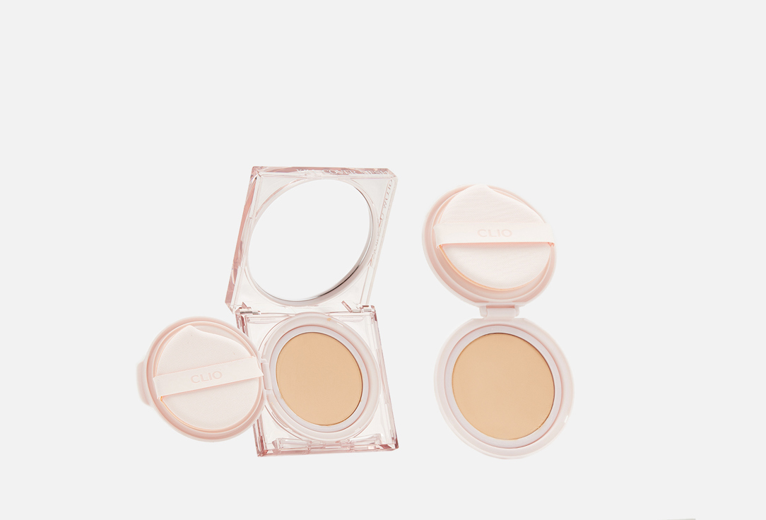 Clio Glow Cushion Foundation SPF50+ Kill cover mesh